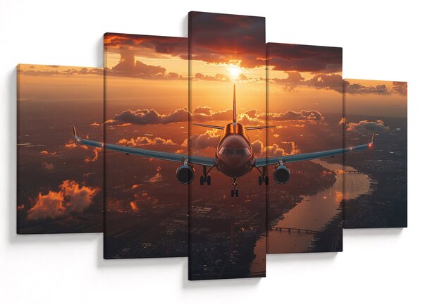 Slika - Transportni avion (150x105 cm)