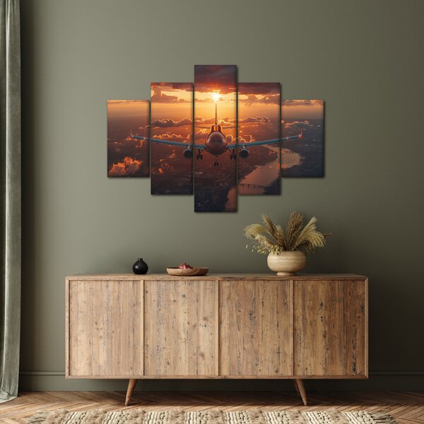 Slika - Transportni avion (150x105 cm)