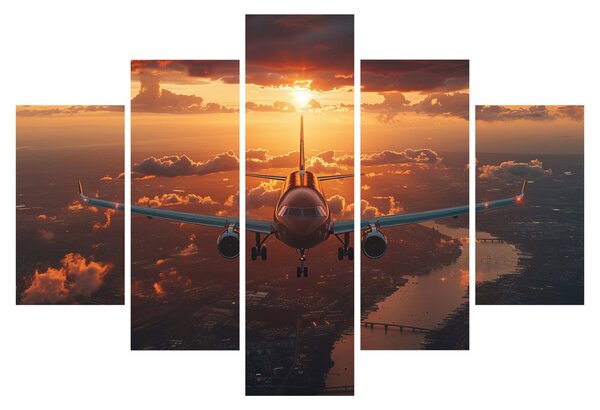 Slika - Transportni avion (150x105 cm)