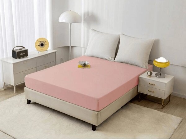 Plahta od mikrovlakana MICROVELLE svijetlo roza 90x200 cm