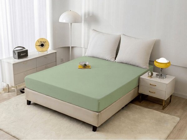 Plahta od mikrovlakana MICROVELLE svijetlo zelena 90x200 cm