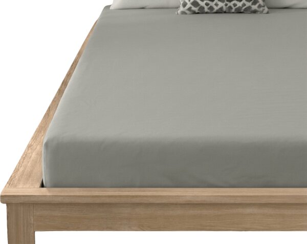 Plahta od mikrovlakana MICROVELLE svijetlo siva 90x200 cm