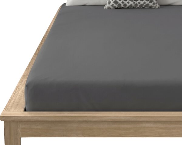 Plahta od mikrovlakana MICROVELLE tamno siva 90x200 cm