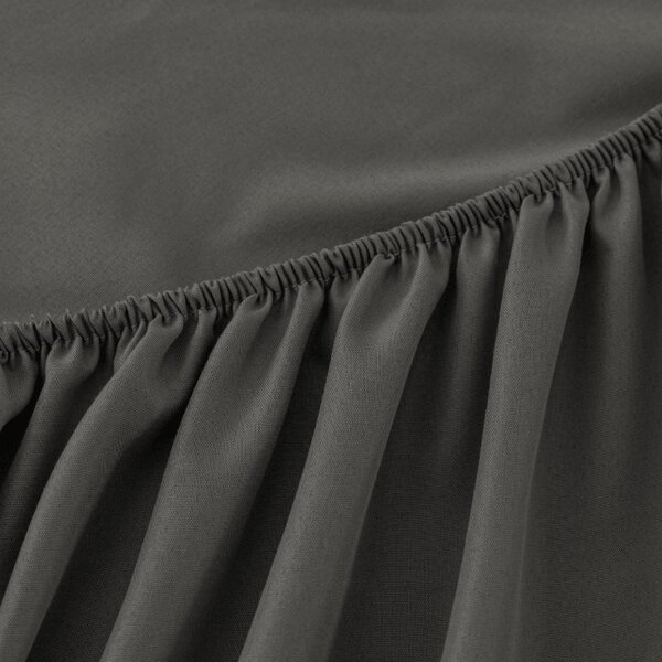 Plahta od mikrovlakana MICROVELLE tamno siva 90x200 cm