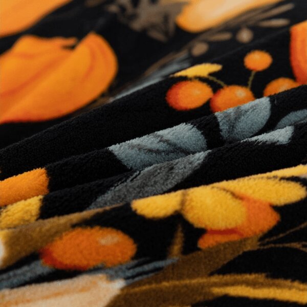 Posteljina mikropliš PUMPKINZA šarena Dimenzije posteljine: 70 x 90 cm | 140 x 200 cm