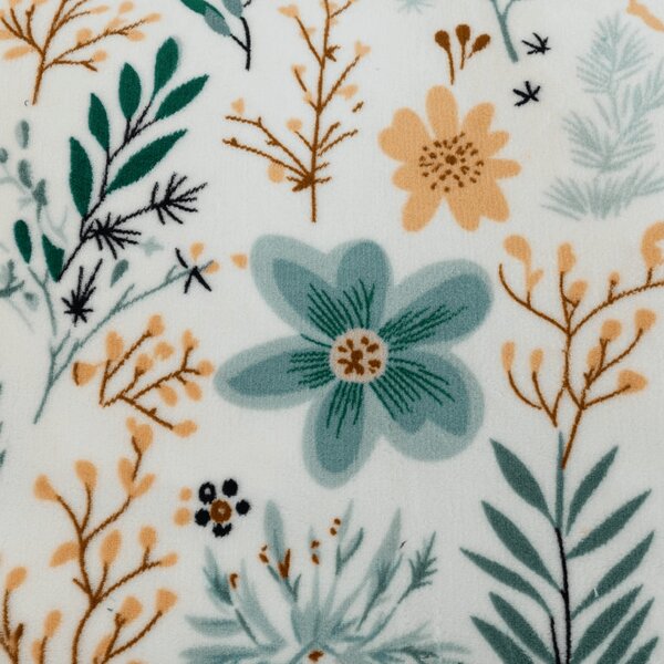 Posteljina mikropliš BOTANELLA plava Dimenzije posteljine: 70 x 90 cm | 140 x 200 cm