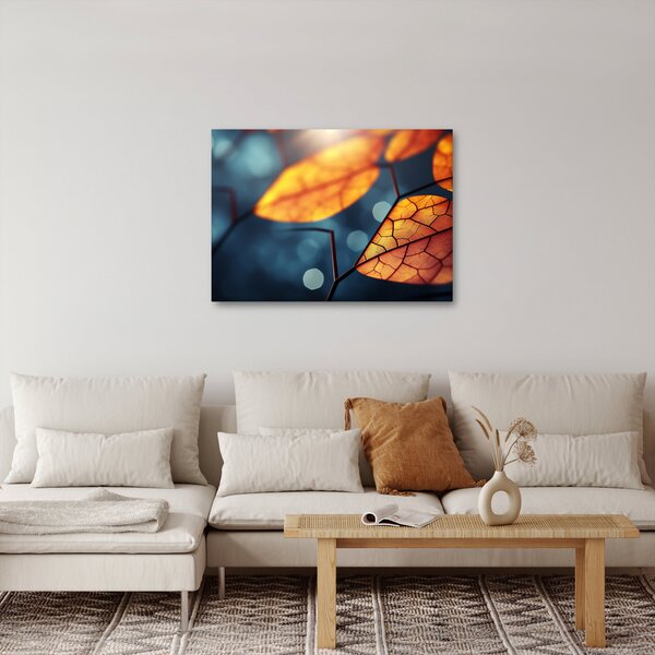 Slika - Tekstura lišća (70x50 cm)