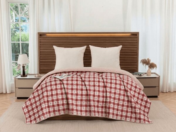 Prekrivač za krevet TARTAN HEART, šareno Dimenzije: 170 x 210 cm