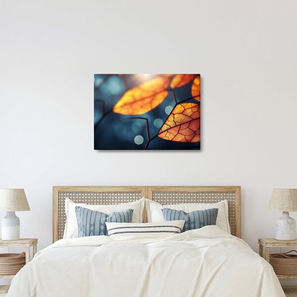Slika - Tekstura lišća (70x50 cm)