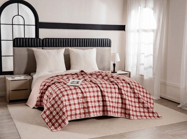 Prekrivač za krevet TARTAN HEART, šareno Dimenzije: 170 x 210 cm
