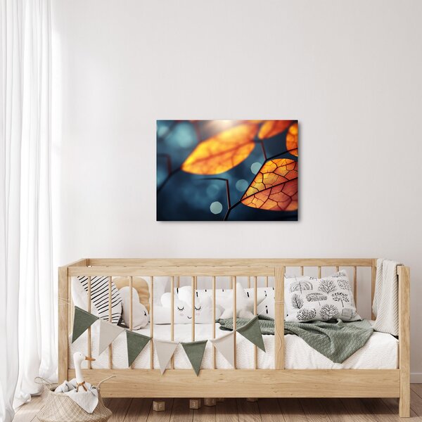 Slika - Tekstura lišća (70x50 cm)