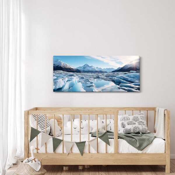 Slika - Glacijalne formacije (120x50 cm)