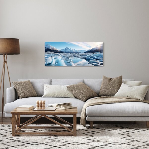 Slika - Glacijalne formacije (120x50 cm)