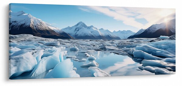 Slika - Glacijalne formacije (120x50 cm)