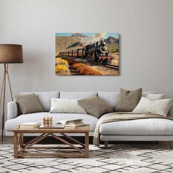 Slika - Parna Lokomotiva (90x60 cm)
