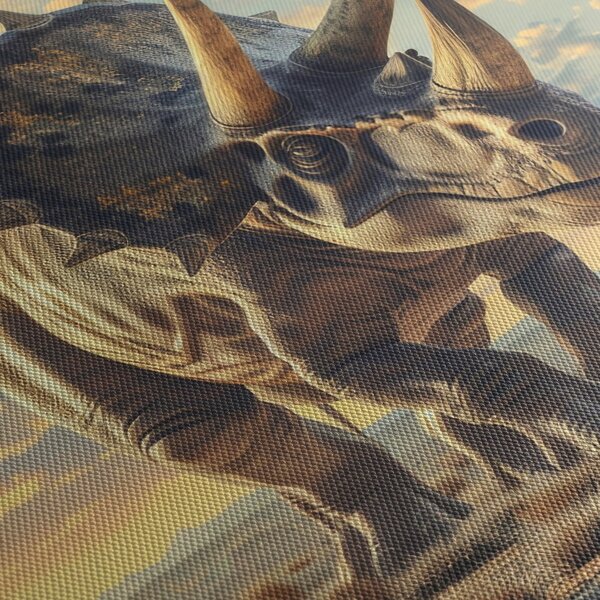 Slika - Triceratops (70x50 cm)