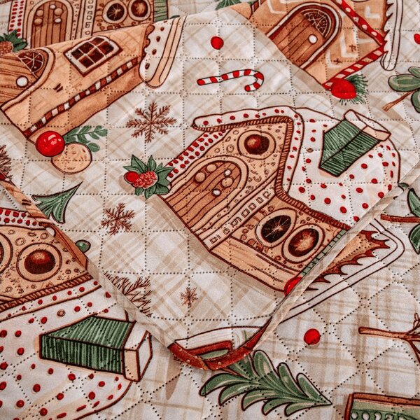 Prekrivač za krevet GINGER HOME, šareni Dimenzije: 220 x 240 cm