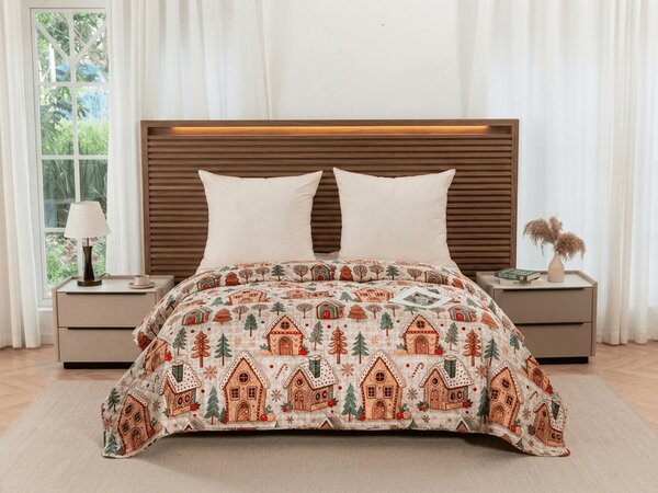 Prekrivač za krevet GINGER HOME, šareni Dimenzije: 220 x 240 cm