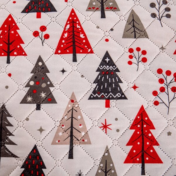 Prekrivač za krevet MERRY TREE, šareni Dimenzije: 220 x 240 cm