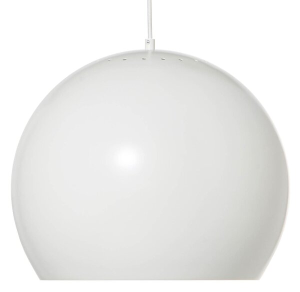 Viseće Svjetiljka FRANDSEN, Ball, prigušiv, Bijela, Dnevna soba, Metal, Dizajn
