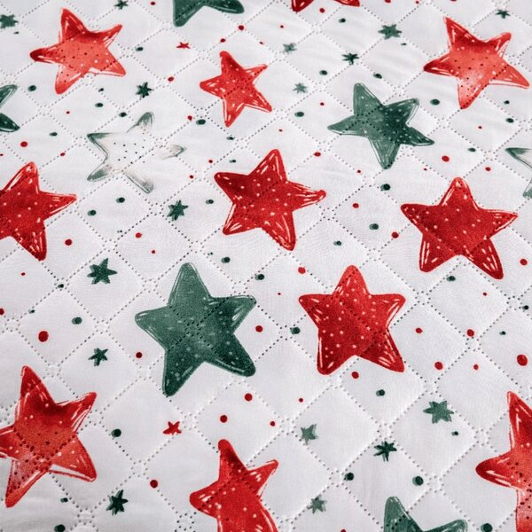 Pokrivač za krevet COLORFUL STARS, šareni Dimenzije: 170 x 210 cm