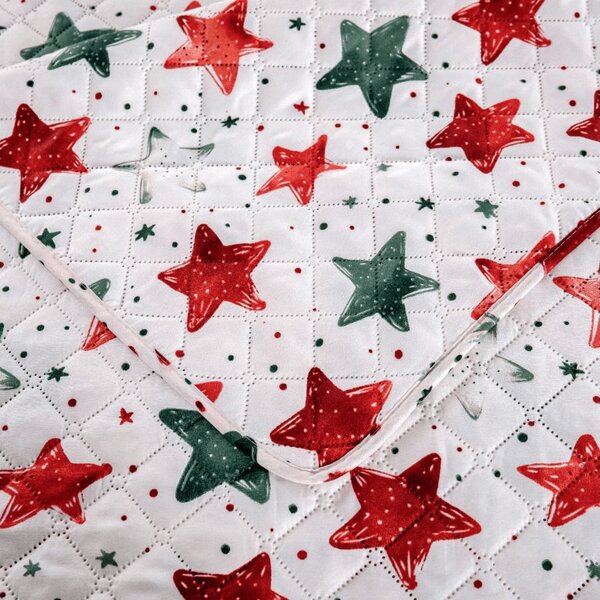 Pokrivač za krevet COLORFUL STARS, šareni Dimenzije: 170 x 210 cm