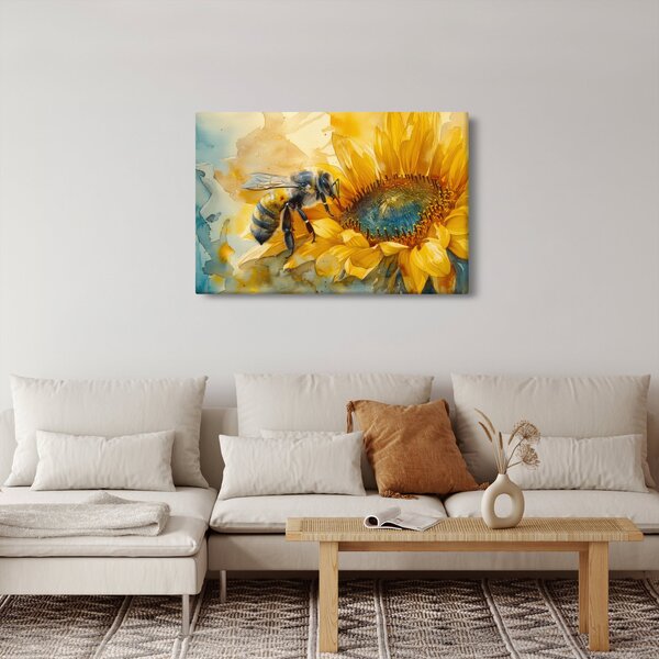 Slika - Pčelica, akvarel (90x60 cm)
