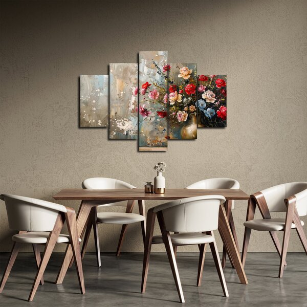 Slika - Vaza s cvijećem (150x105 cm)