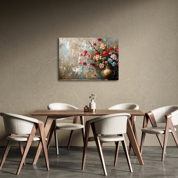 Slika - Vaza s cvijećem (70x50 cm)