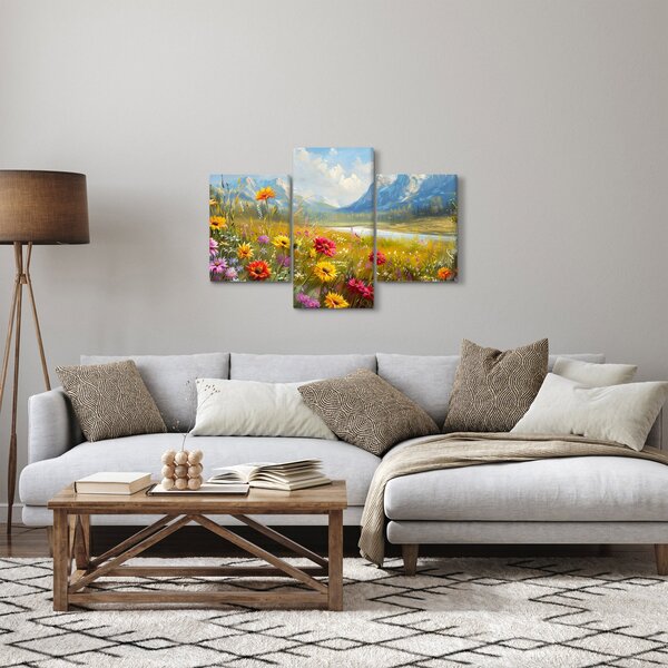 Slika - Naslikani pejzaž (90x60 cm)