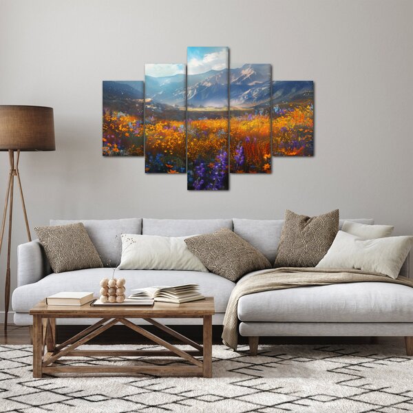 Slika - Slikani planinski pejzaž II. (150x105 cm)