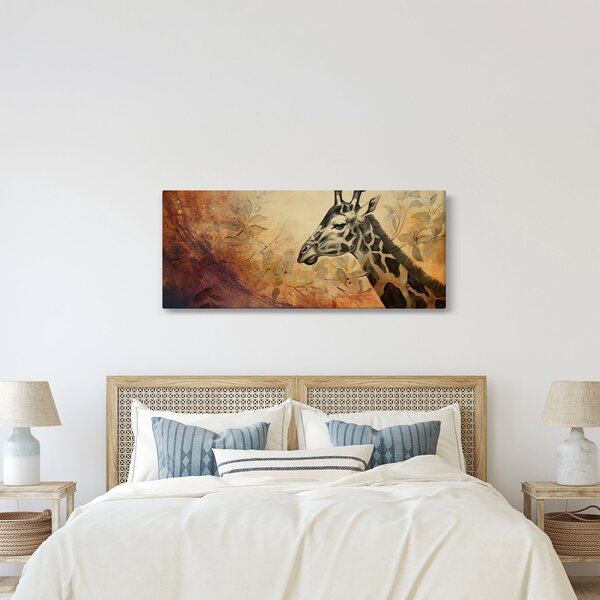 Slika - Žirafa, slika (120x50 cm)