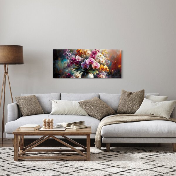 Slika - Vaza s cvijećem II. (120x50 cm)