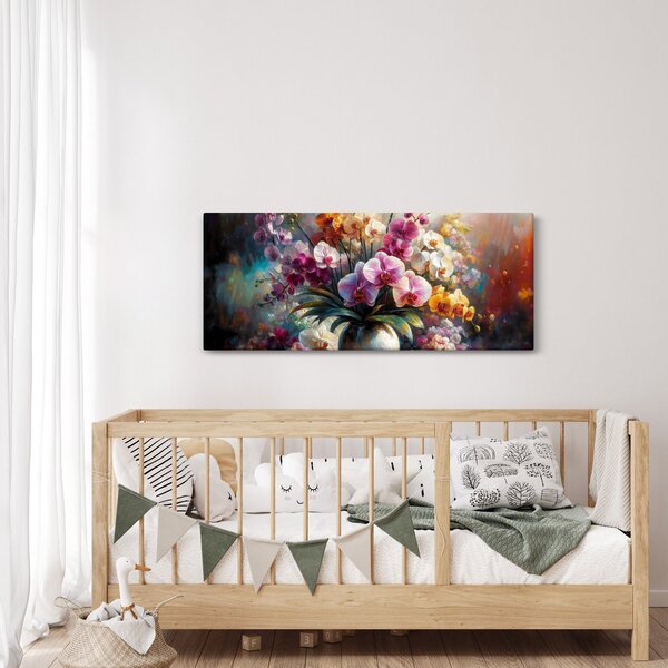 Slika - Vaza s cvijećem II. (120x50 cm)