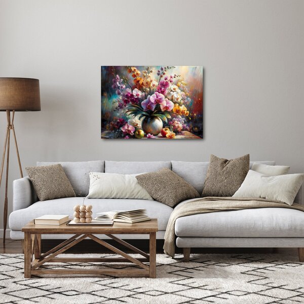 Slika - Vaza s cvijećem II. (70x50 cm)