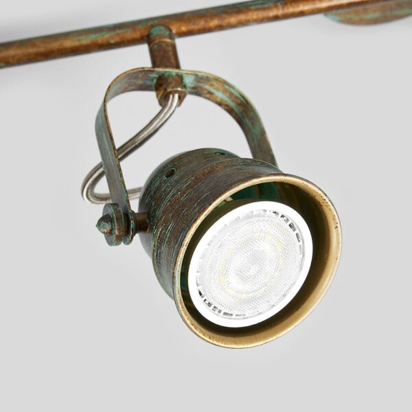 Stropne Svjetiljka Lindby, Leonor, prigušiv, Bronca / stari mesing, Dnevna soba, Metal, Antički