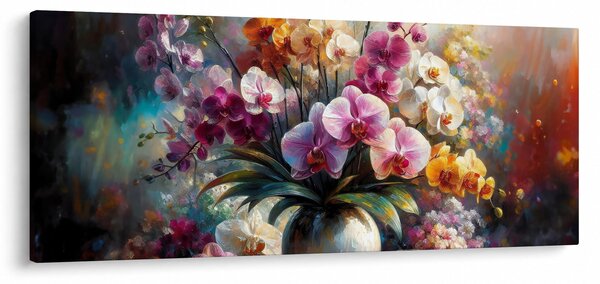 Slika - Vaza s cvijećem II. (120x50 cm)