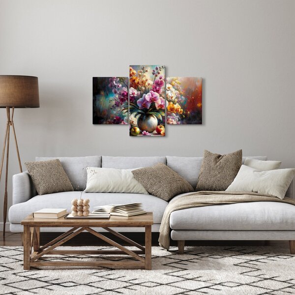 Slika - Vaza s cvijećem II. (90x60 cm)