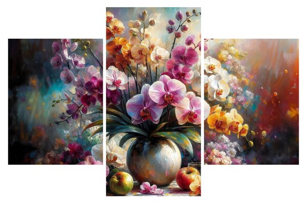Slika - Vaza s cvijećem II. (90x60 cm)