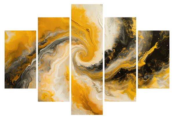 Slika - Spiralna apstrakcija (150x105 cm)