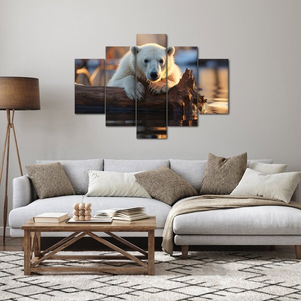 Slika - Polarni medvjed (150x105 cm)