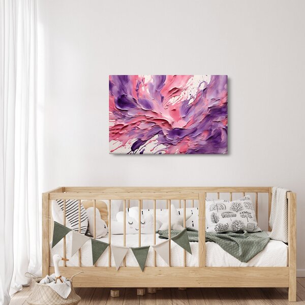 Slika - Romantična apstrakcija (90x60 cm)