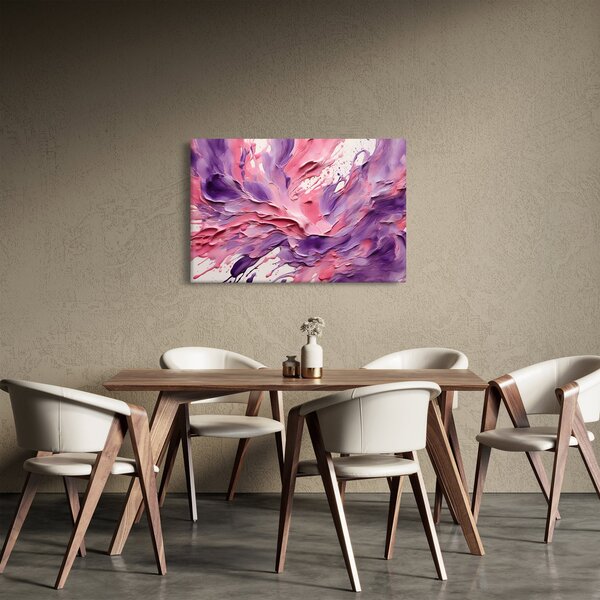 Slika - Romantična apstrakcija (90x60 cm)