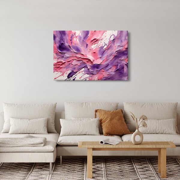 Slika - Romantična apstrakcija (90x60 cm)