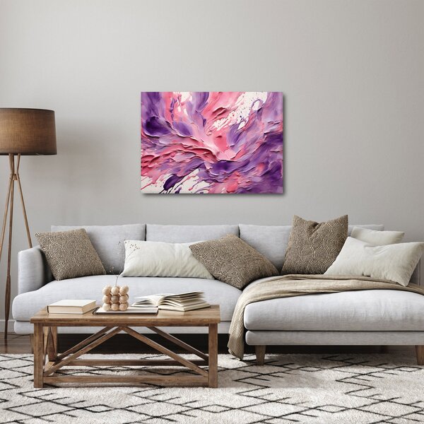 Slika - Romantična apstrakcija (70x50 cm)