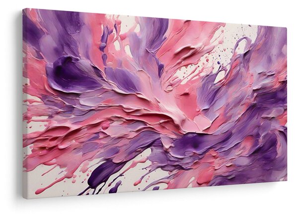 Slika - Romantična apstrakcija (90x60 cm)