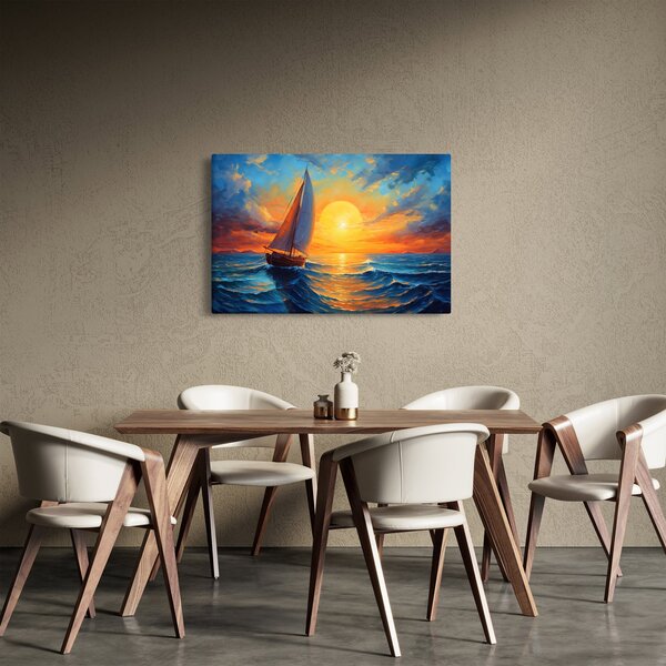 Slika - Jedrilice (90x60 cm)