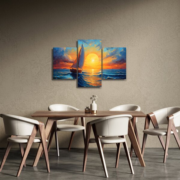 Slika - Jedrilice (90x60 cm)
