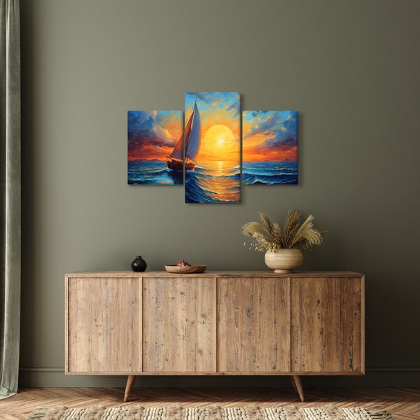 Slika - Jedrilice (90x60 cm)