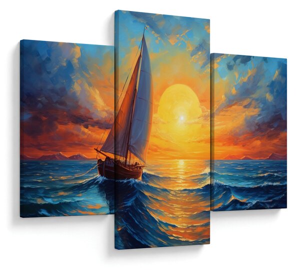Slika - Jedrilice (90x60 cm)